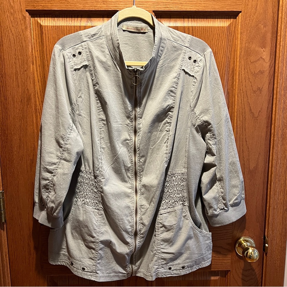Wearables by XCVI Women's Gray Jacket